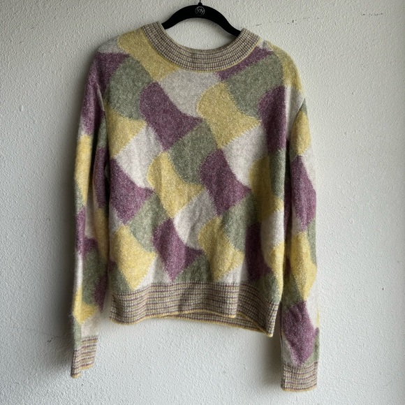 CLOSED Printed Multicolor Knit Sweater - Picture 1 of 3